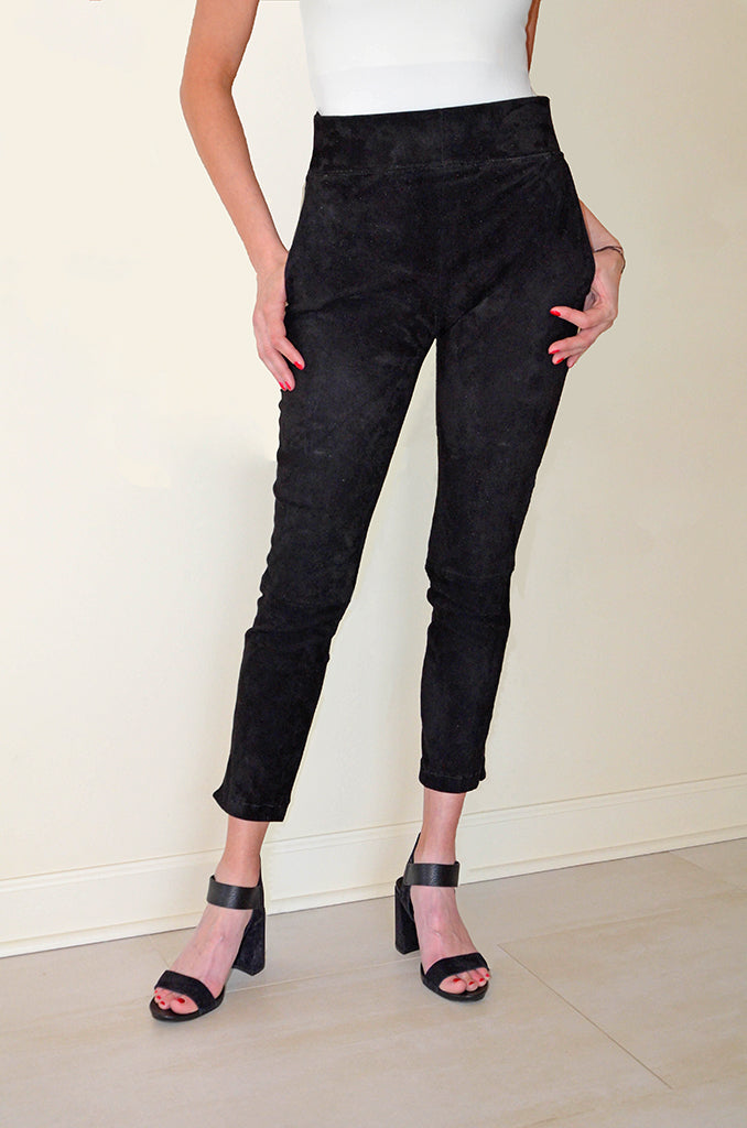 Tux Pant - Suede Leather
