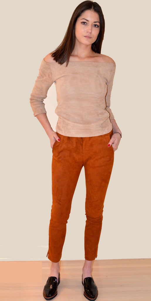 Tux Pant - Leather